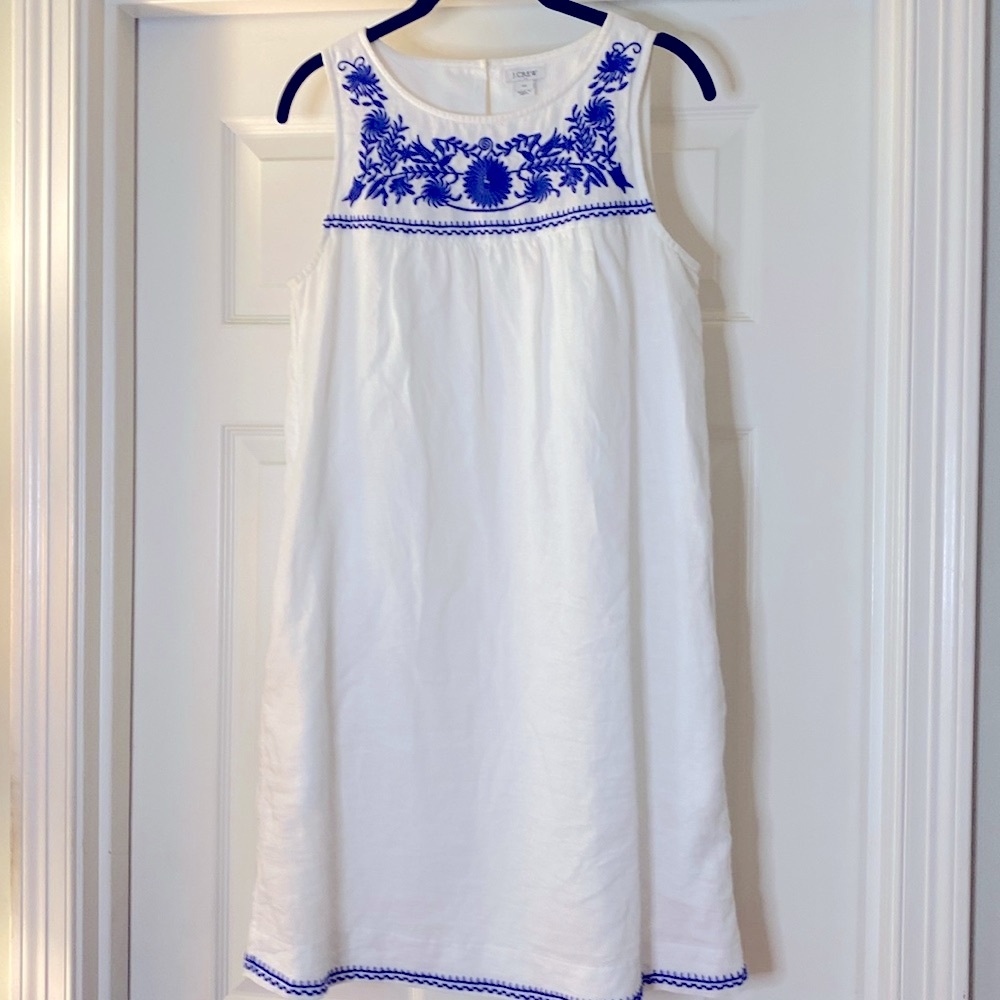 J. Crew sleeveless summer dress